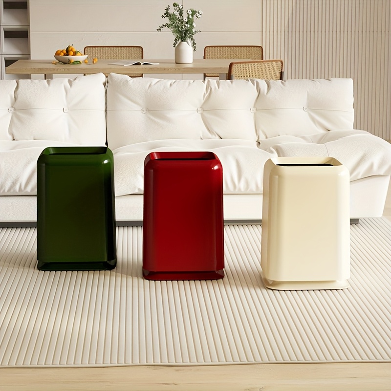 Home Bathroom Upgrades - Minimalist Wastebasket Household Trash Can Home