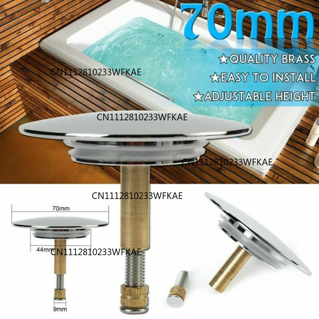 Drain Hair Catcher - 70mm Stainless Steel Kitchen Sink Filter
