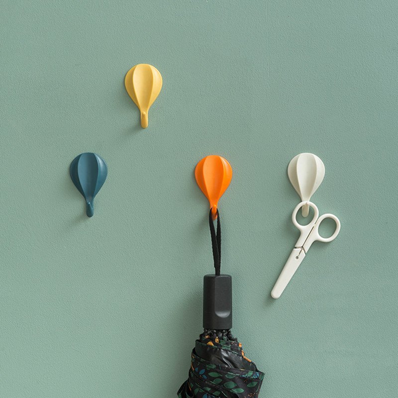 Home Bathroom Key - 8pcs Hot Air Balloon Wall Hooks