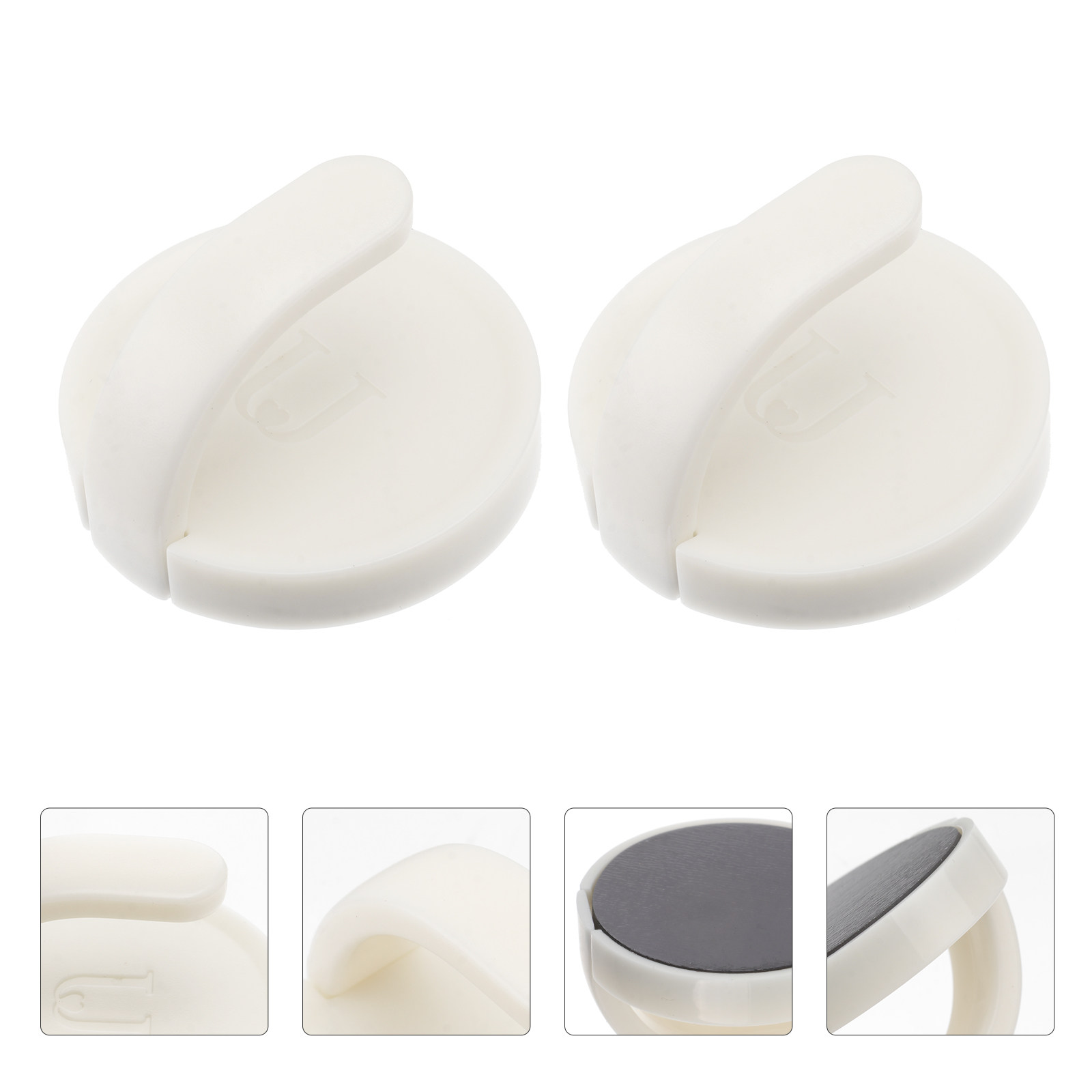 Home Bathroom Key - 2Pcs Refrigerator Magnet Hooks Kitchen Hooks
