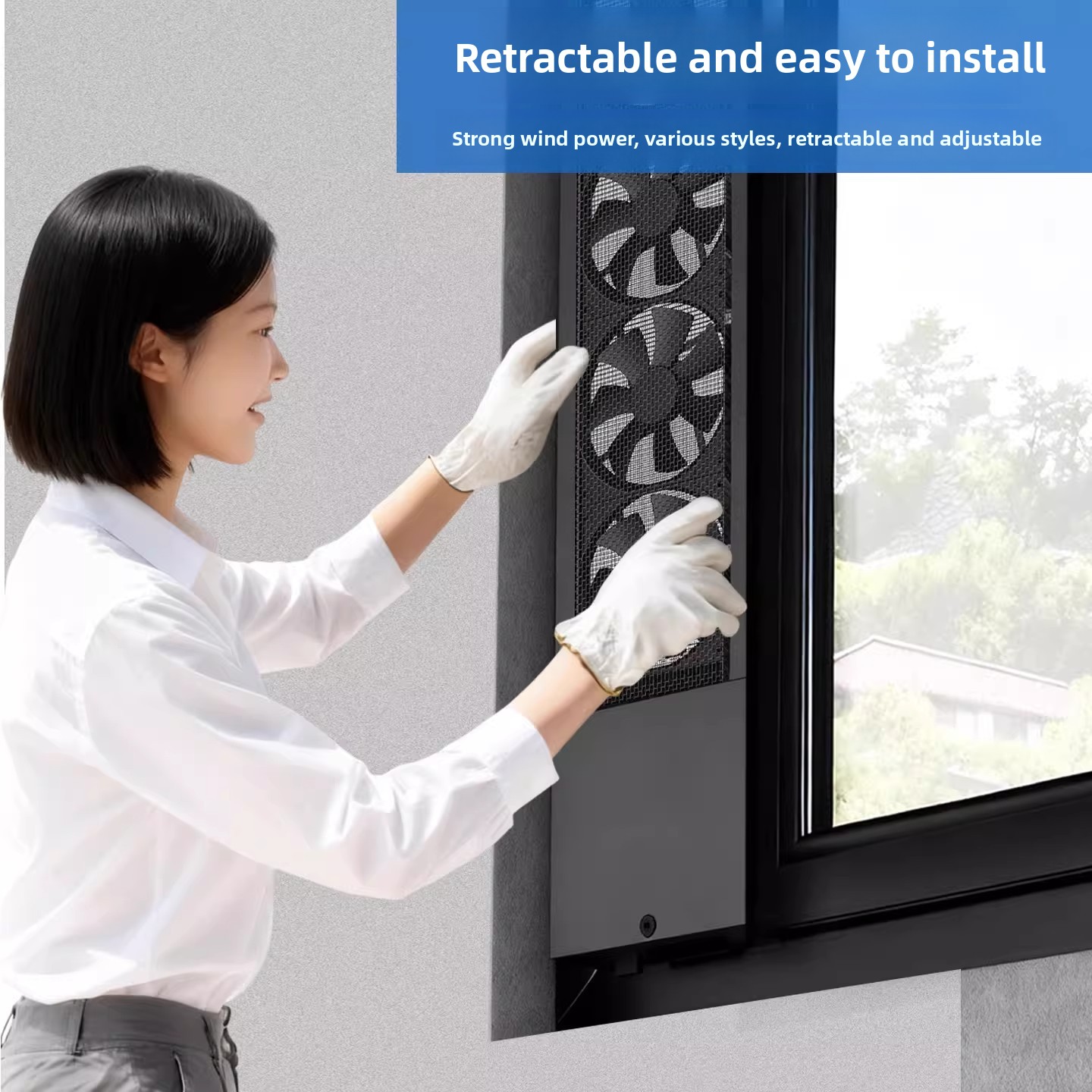 Window Exhaust Fan No Drilling - Bathroom Home Improvement recension och pris