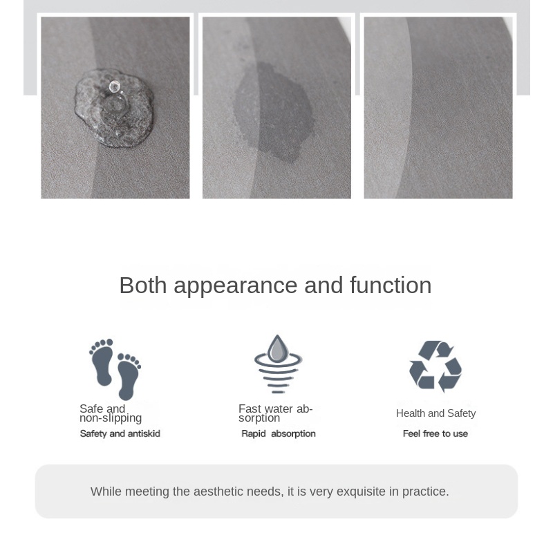 Super Absorbent Non-slip Bathr - Zara Home Bathroom Mat recension och pris