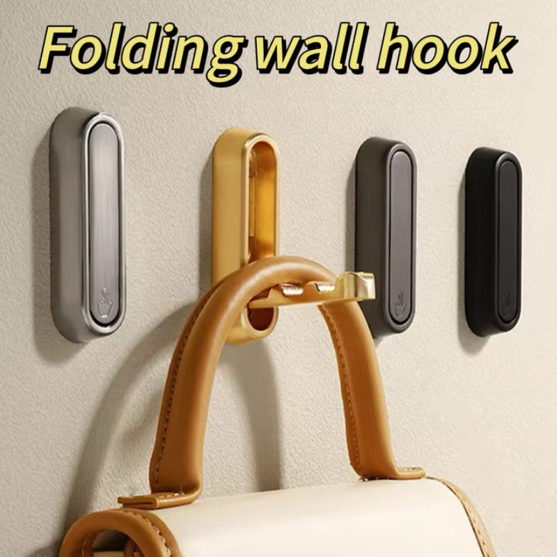 Foldable Clothes Hooks Zinc Al - Home Bathroom Key recension och pris