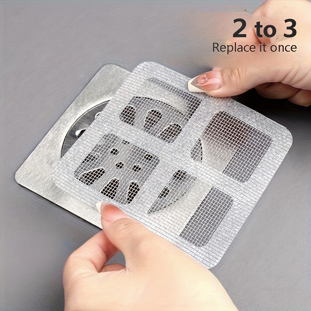 50PCS Disposable Shower Drain  - Drain Hair Catcher recension och pris