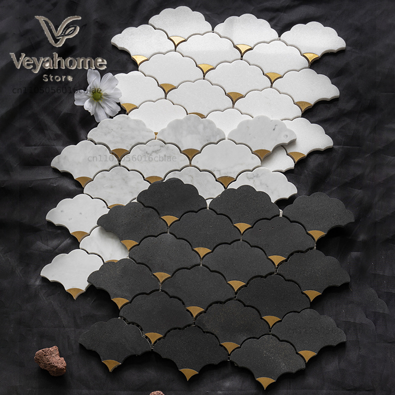 Natural stone water jet marble - Home Bathroom Tiles Design recension och pris
