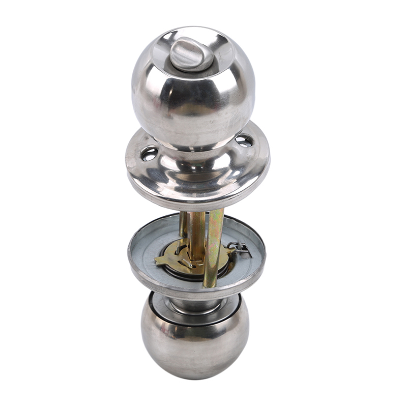 Round Ball Privacy Door Knob B - Home Bathroom Key recension och pris