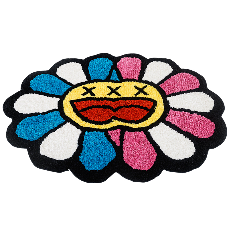 Double Face Pink Blue Smiling  - Zara Home Bathroom Mat recension och pris