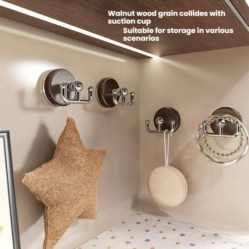 Home Storage Wood Grain Suctio - Home Bathroom Key recension och pris