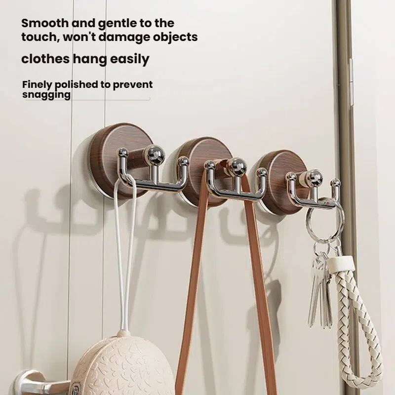 Home Storage Wood Grain Suctio - Home Bathroom Key recension och pris