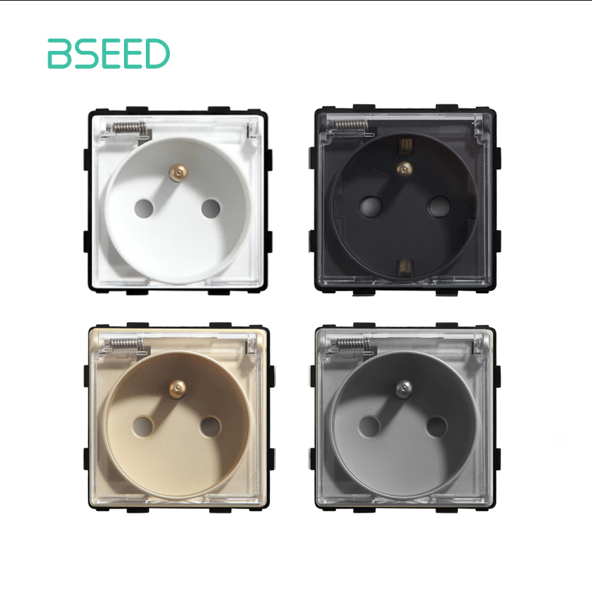 BSEED French Plug Wall Socket  - Bathroom Home Improvement recension och pris