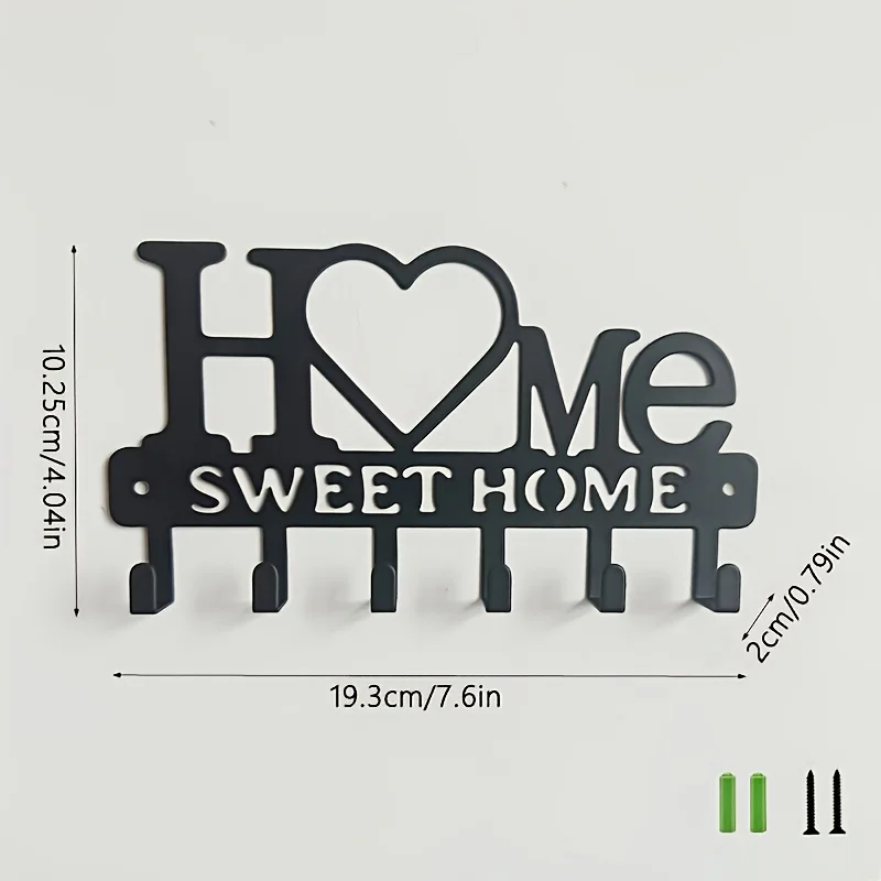 【2D Flat】Warm Home Metal Key H - Home Bathroom Key recension och pris