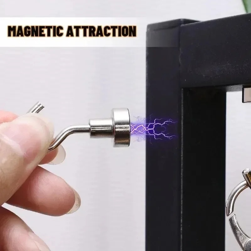 Metal Strong Magnetic Hook Wal - Home Bathroom Key recension och pris