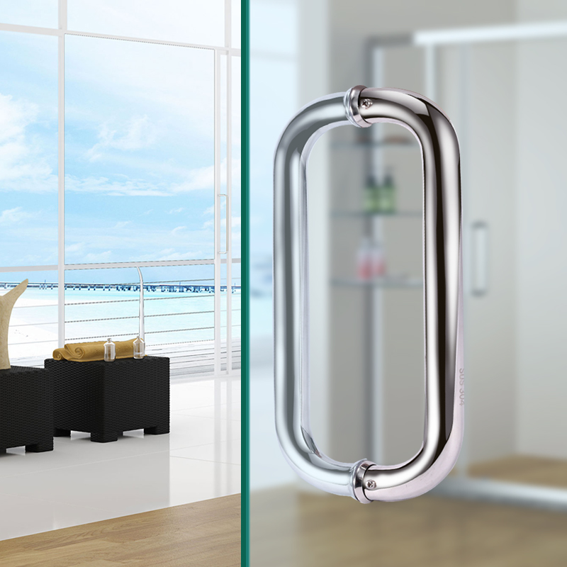 1 Pair Stainless Steel Glass D - Bathroom Home Improvement recension och pris