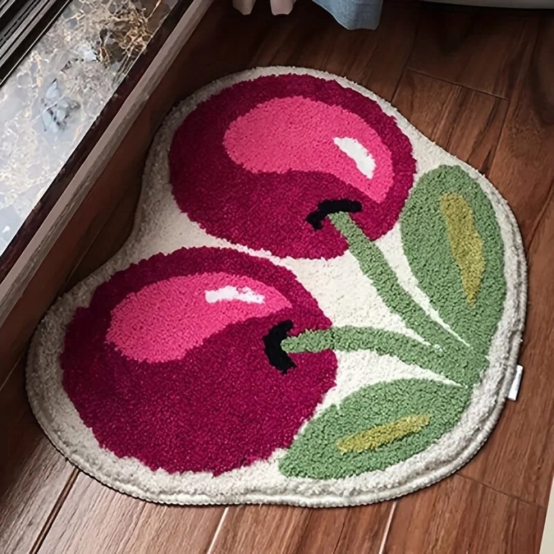 Cute Cherry Bath Mat, Absorben - Zara Home Bathroom Mat recension och pris
