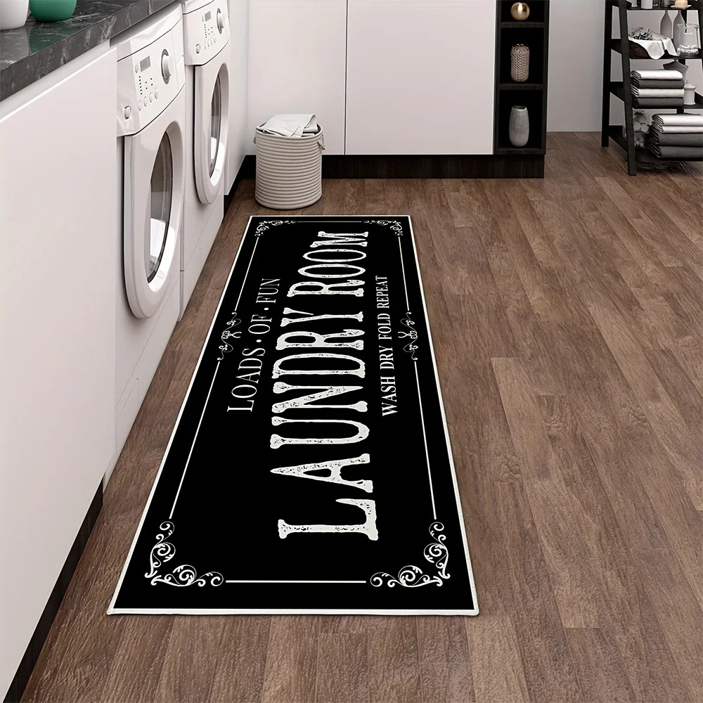 Laundry Room Rug Runner Non Sl - Home Bathroom Upgrades recension och pris