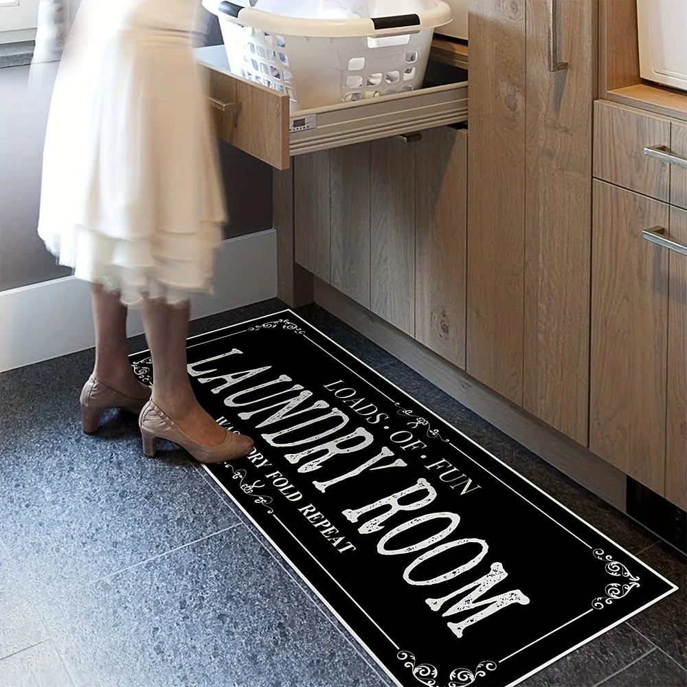Laundry Room Rug Runner Non Sl - Home Bathroom Upgrades recension och pris