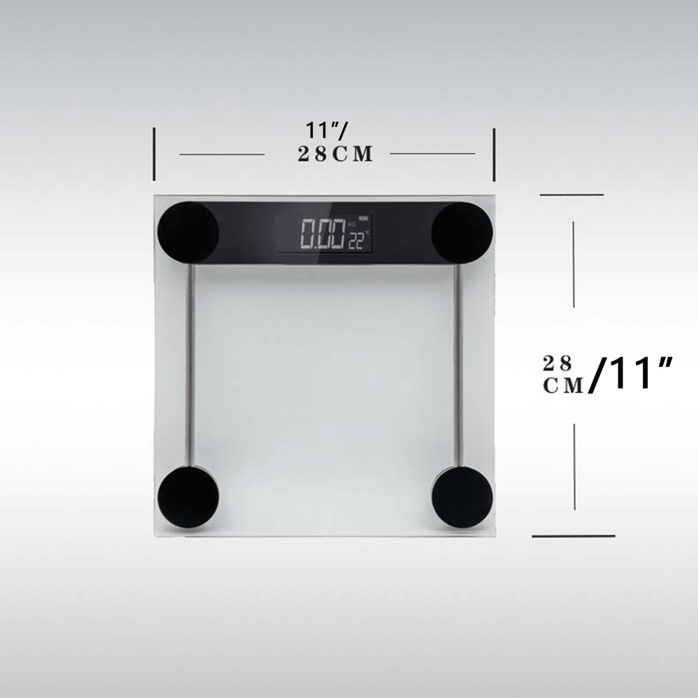 Hidden Screen Weight Scale, Hu - Home Bathroom Upgrades recension och pris