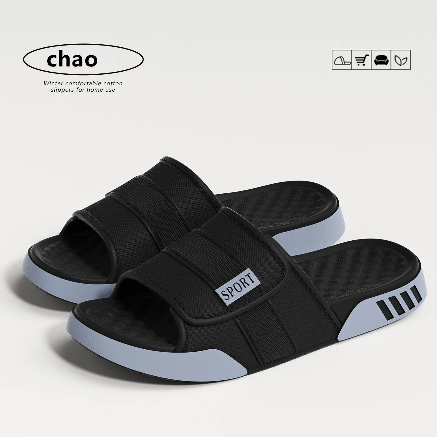 EVA Men's Slip-On Shoes Comfor - Home Bathroom Lights recension och pris