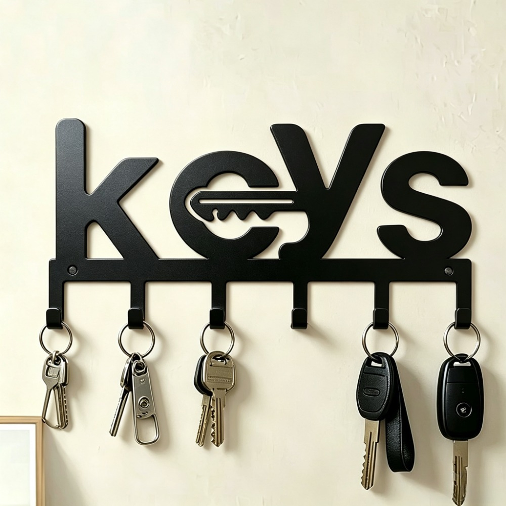 CIFBUY Key Shape Metal Wall Ar - Home Bathroom Key recension och pris
