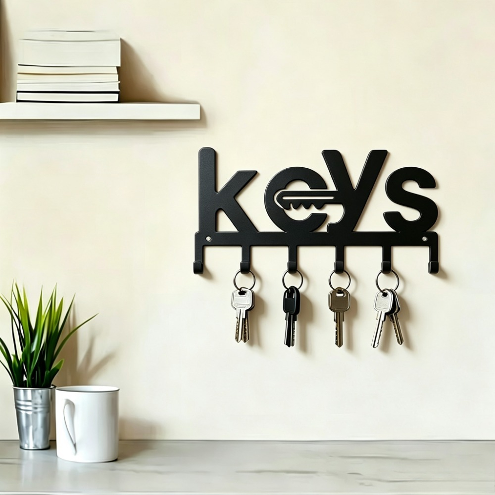 CIFBUY Key Shape Metal Wall Ar - Home Bathroom Key recension och pris