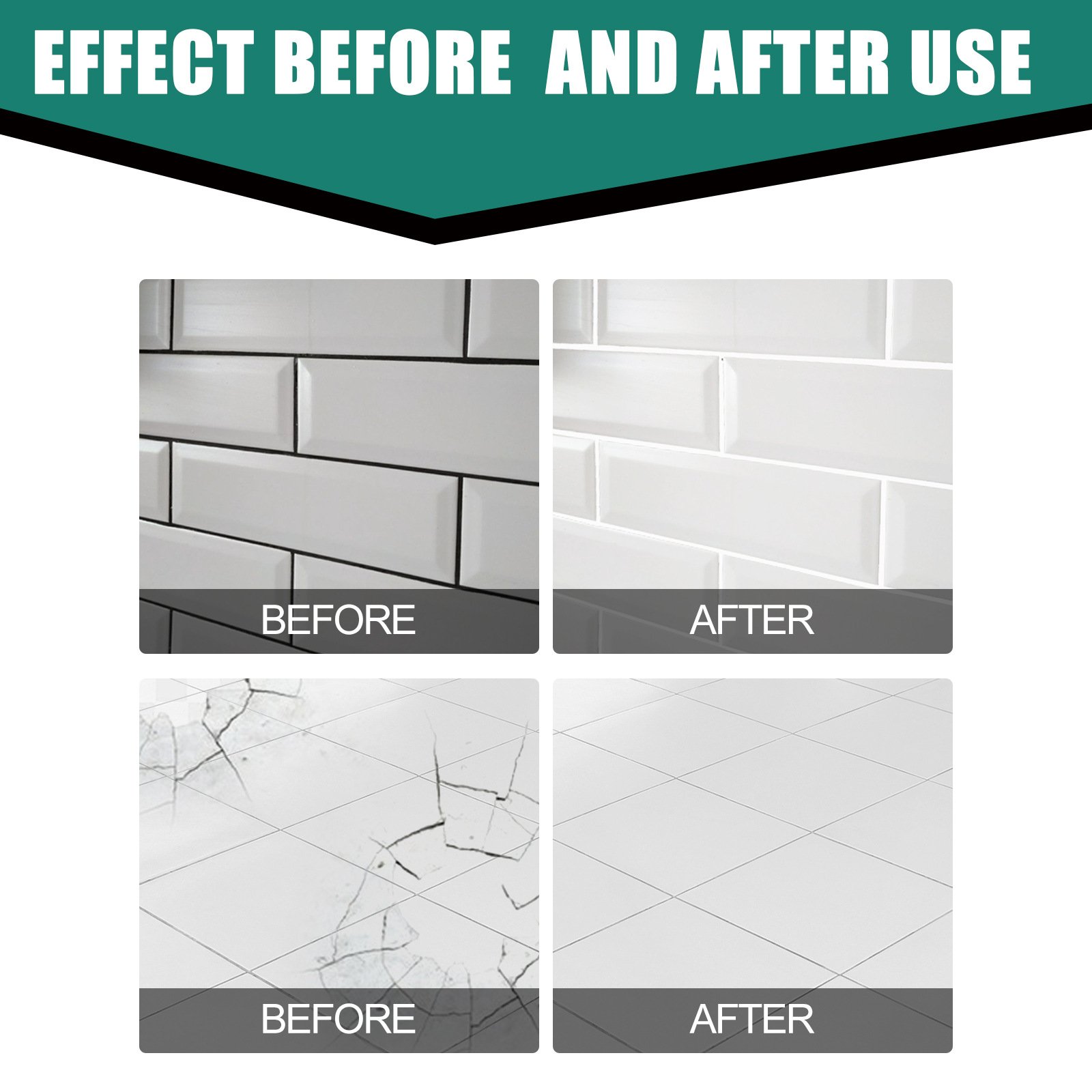 Tile Filler Waterproof Tile Re - Bathroom Home Improvement recension och pris