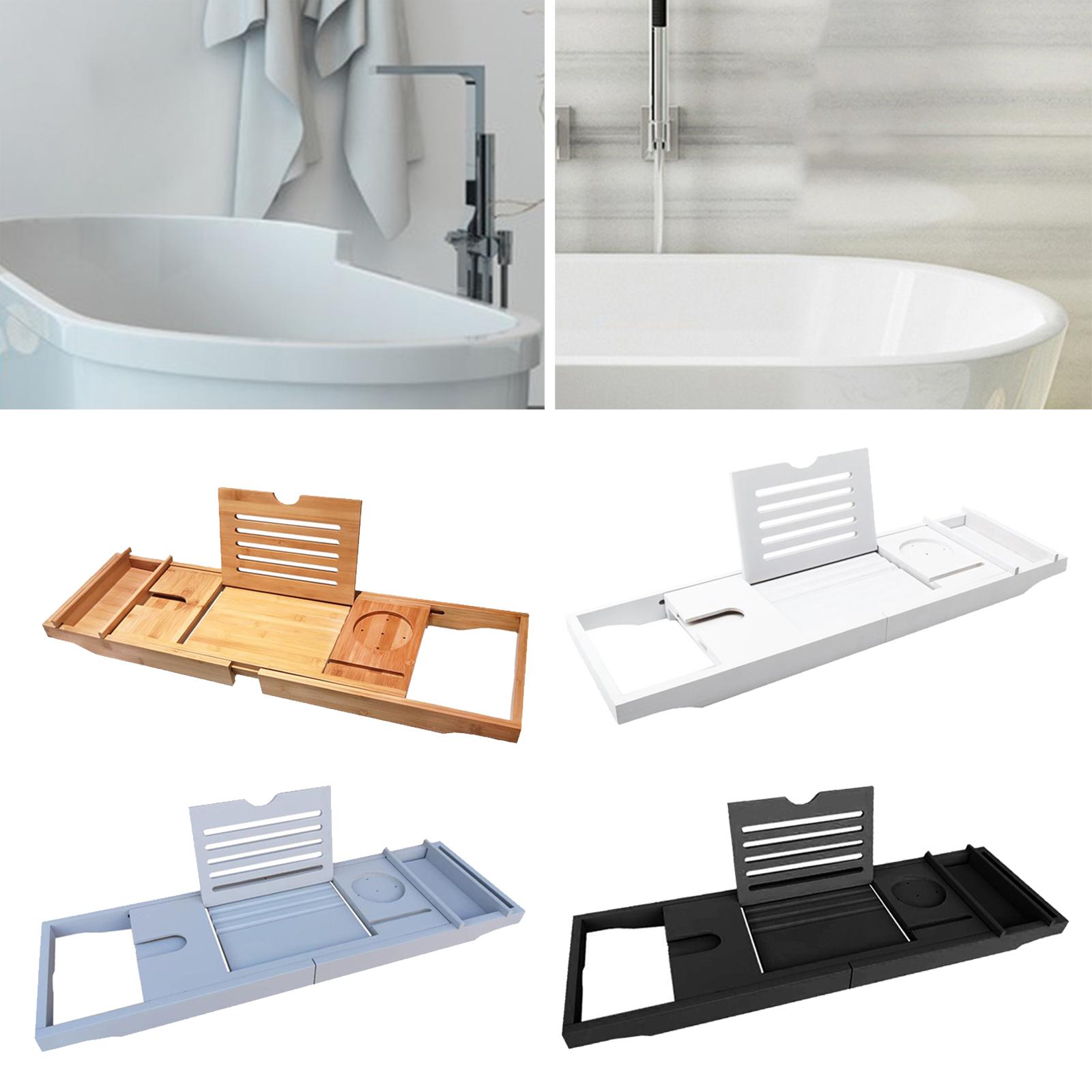 Adjustable Bath Tub Caddy Bamb - Bath Caddy Tray recension och pris