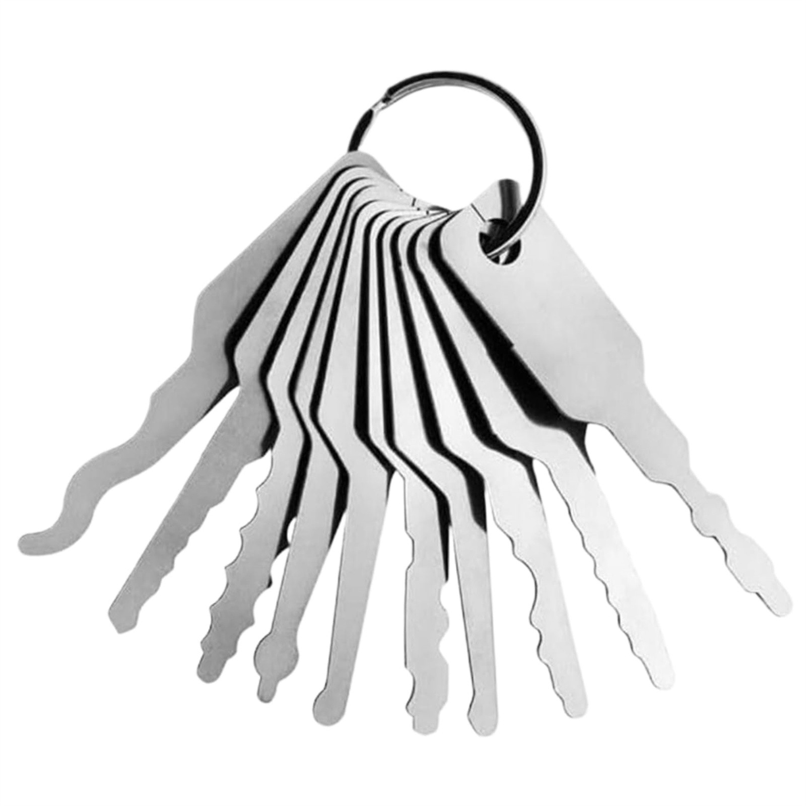 10pcs/Lot Uncut Key Blanks Loc - Home Bathroom Key recension och pris