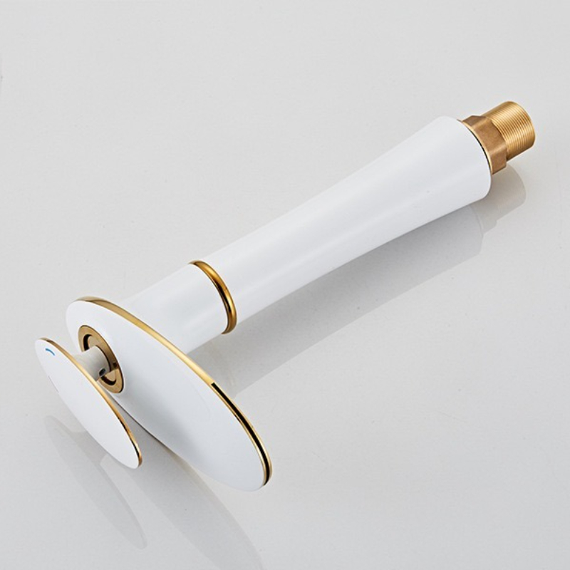 White/Black Gold Waterfall Bas - Home Hardware Bathroom Faucets recension och pris