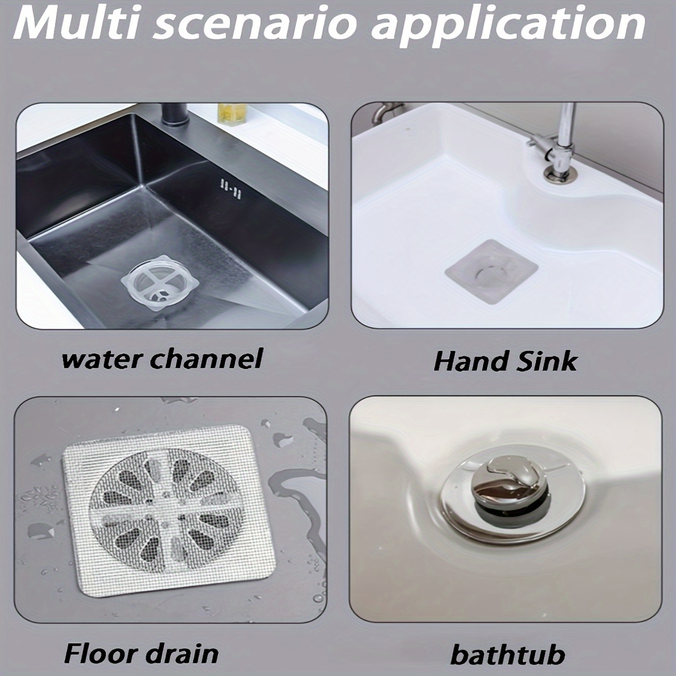 Disposable Floor Drain Sticker - Drain Hair Catcher recension och pris