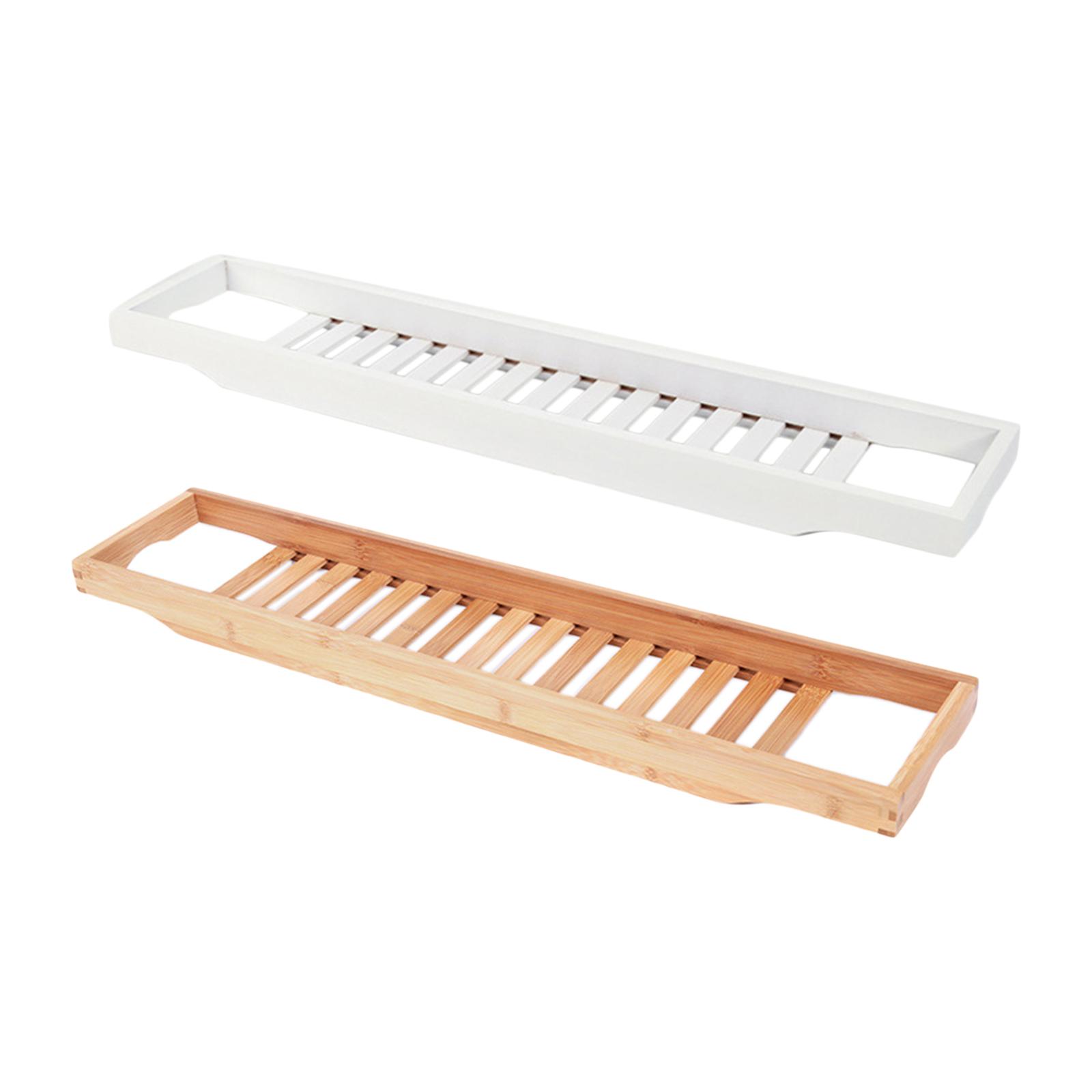 Bamboo Bathtub Caddy Tray Show - Bath Caddy Tray recension och pris