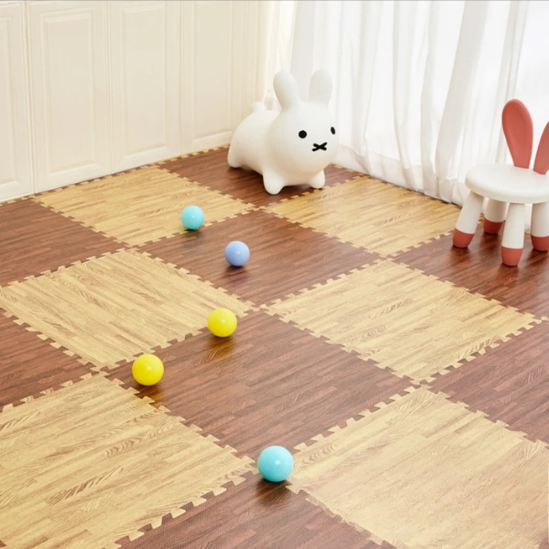Wood Grain Foam Patchwork Mat  - Zara Home Bathroom Mat recension och pris