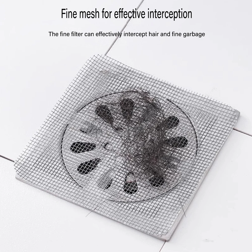 10pcs Disposable Bathroom Floo - Drain Hair Catcher recension och pris