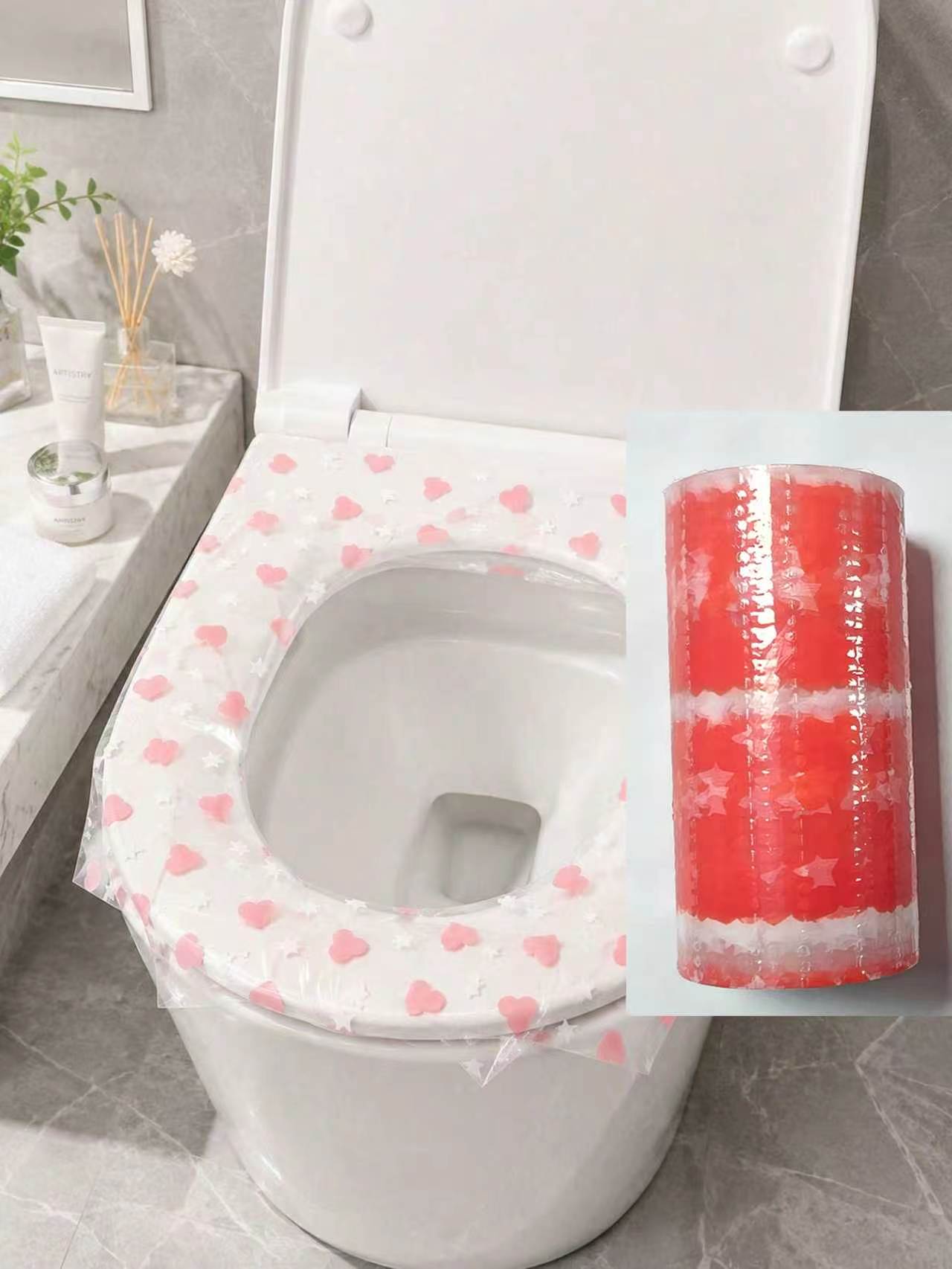 133pcs/roll disposable toilet  - Bathroom Home Improvement recension och pris