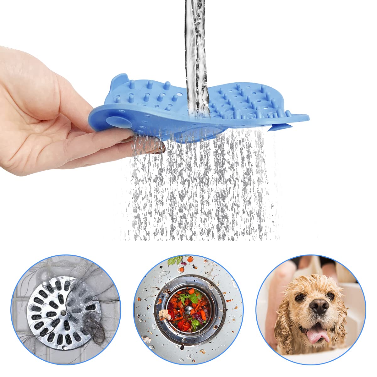 1-10Pcs Anti-blocking Hair Cat - Drain Hair Catcher recension och pris
