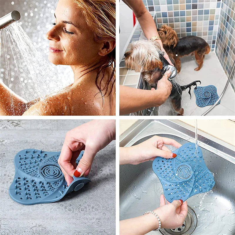 1-10Pcs Anti-blocking Hair Cat - Drain Hair Catcher recension och pris