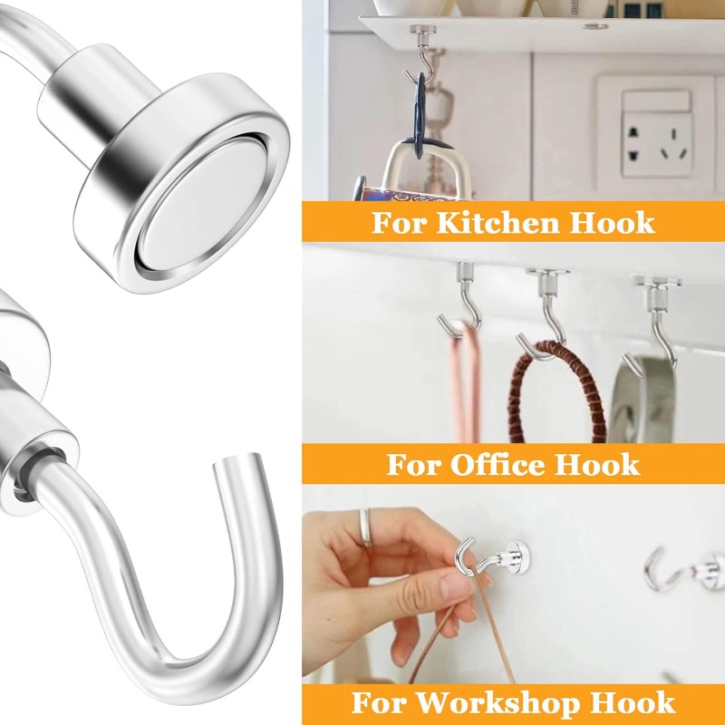 50/1PCS Strong Magnetic Hook M - Home Bathroom Key recension och pris