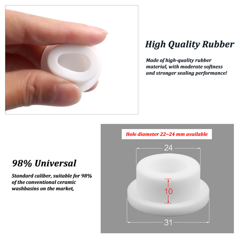 2/4/8PC Bathroom Rubber Wash B - Home Bathroom Wash Basin recension och pris