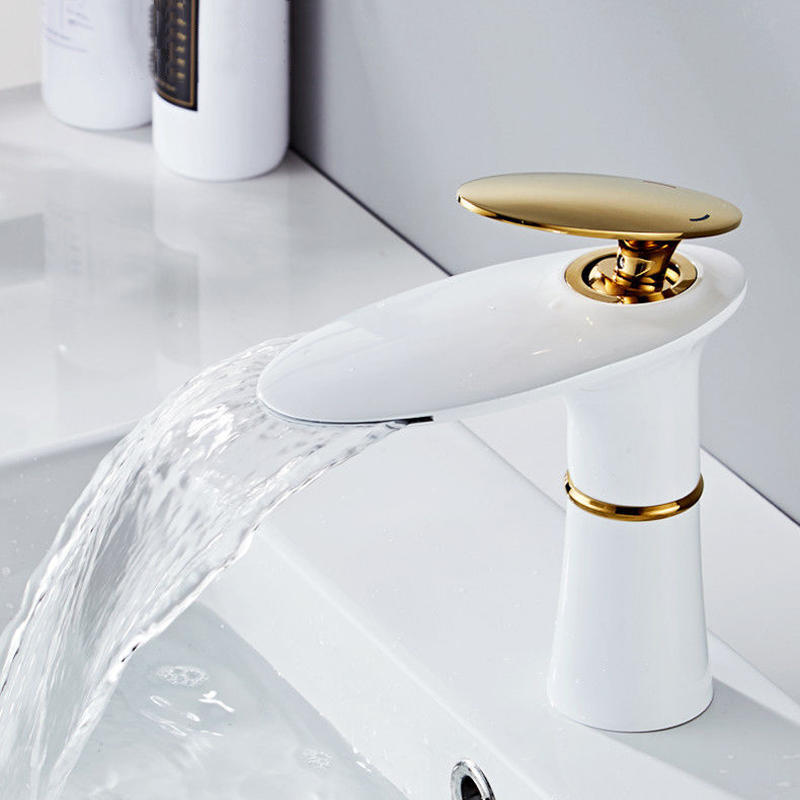 Waterfall Basin Faucet White G - Home Hardware Bathroom Faucets recension och pris