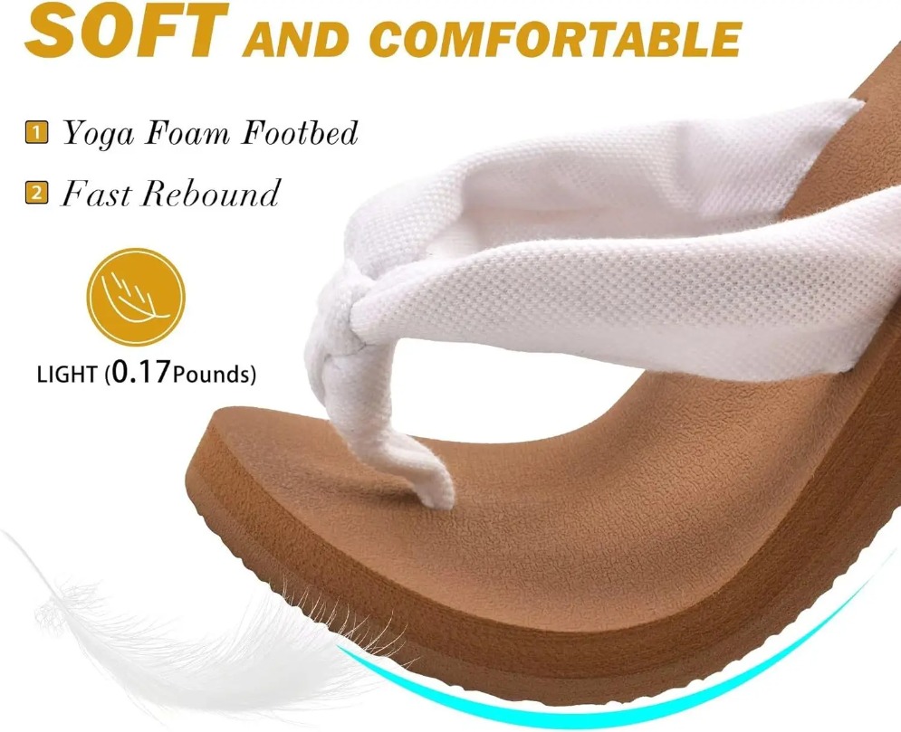 Cloud Flip Flops Women Sandals - Home Outside Bathroom recension och pris