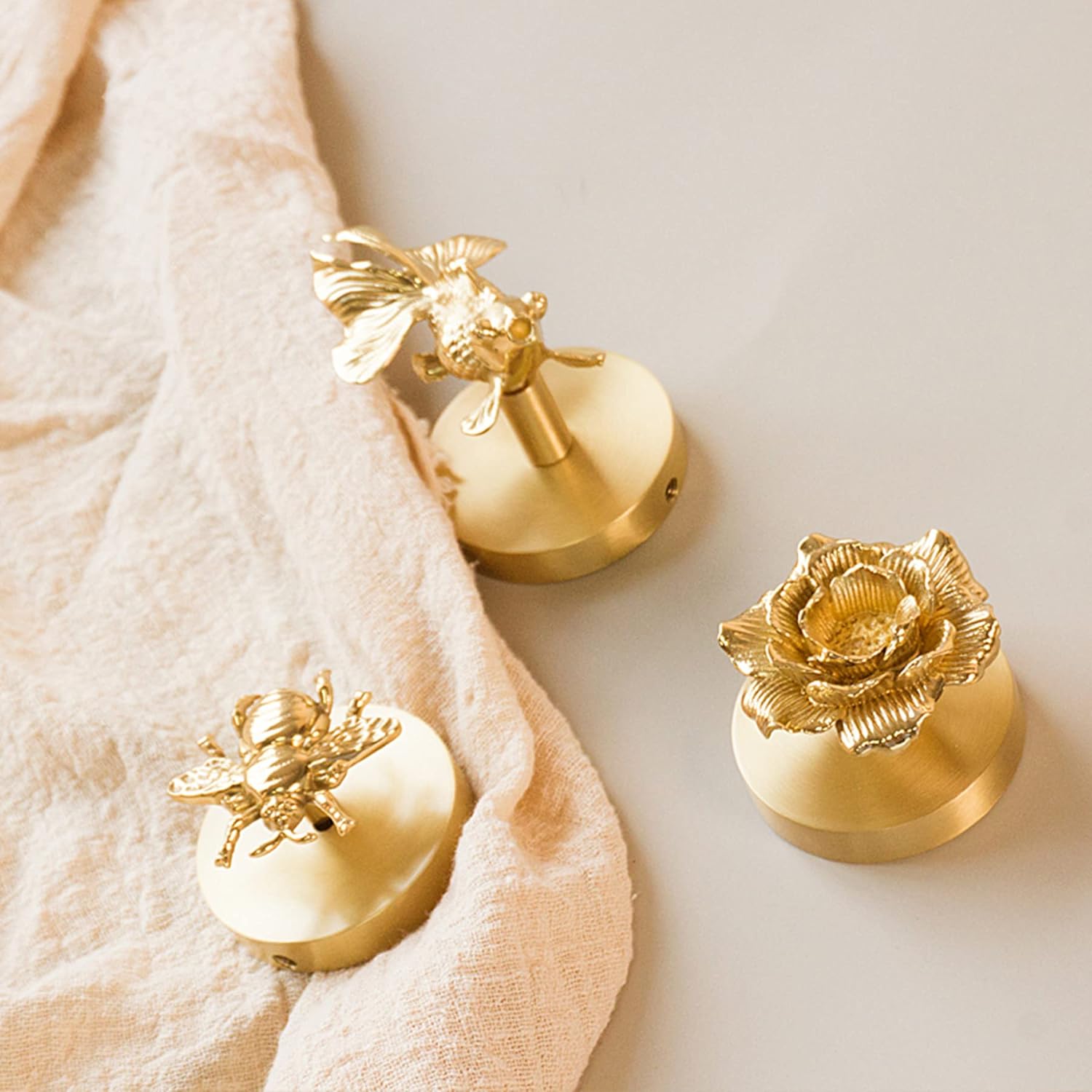 Solid Brass Clothes Hooks Bath - Home Bathroom Key recension och pris
