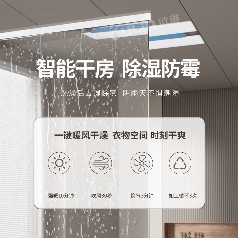 Smart 3-in-1 Bathroom Ceiling  - Bathroom Home Improvement recension och pris