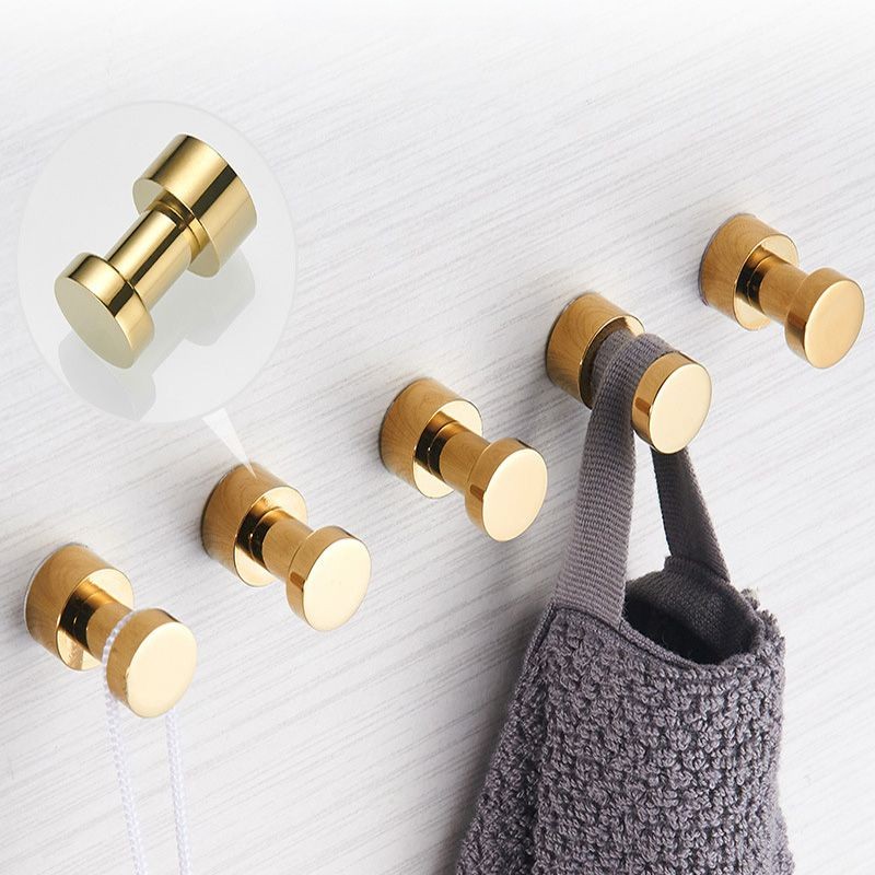 2/3/4/5pcs Brass Robe Hooks Ru - Home Bathroom Key recension och pris